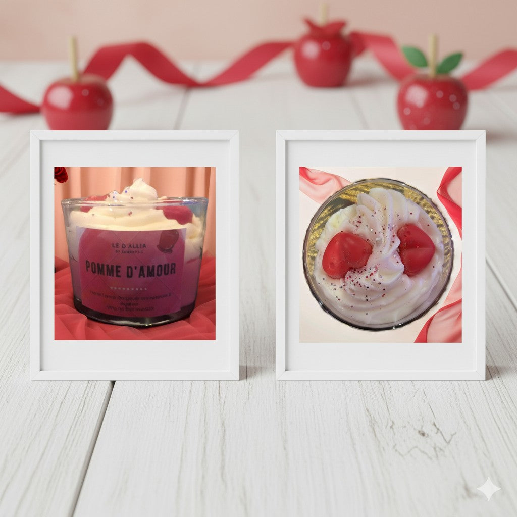 Bougie "Pomme D'amour"