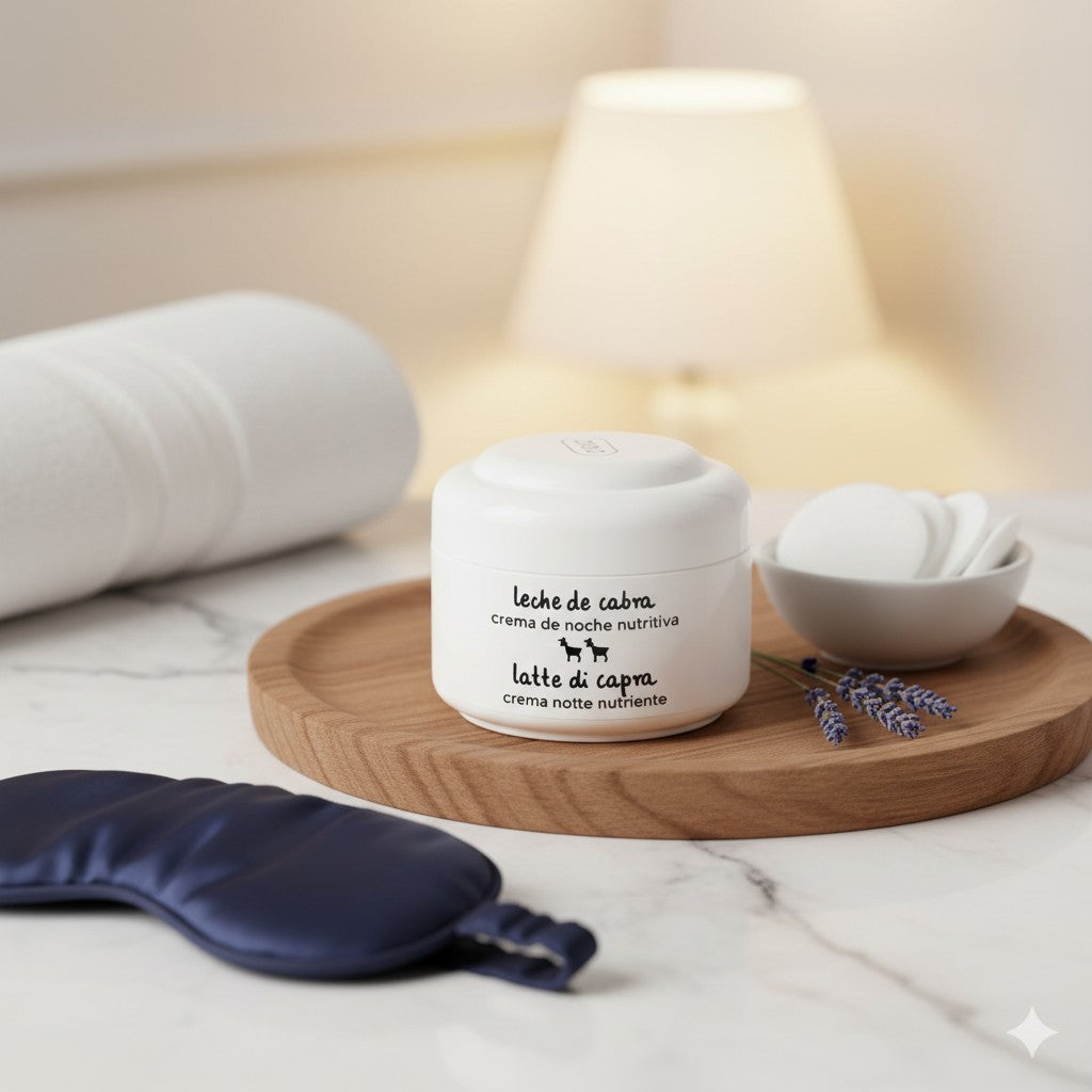 Crème de Nuit rajeunissante Lait de chèvre