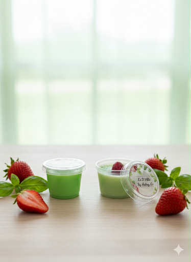 Fondant parfumé Fraise Basilic