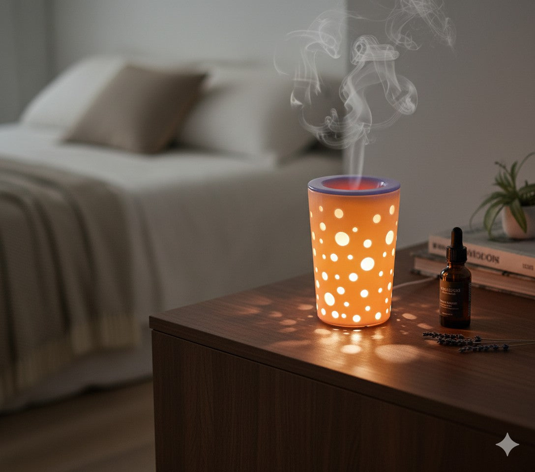 Lampe de diffusion à chaleur douce
