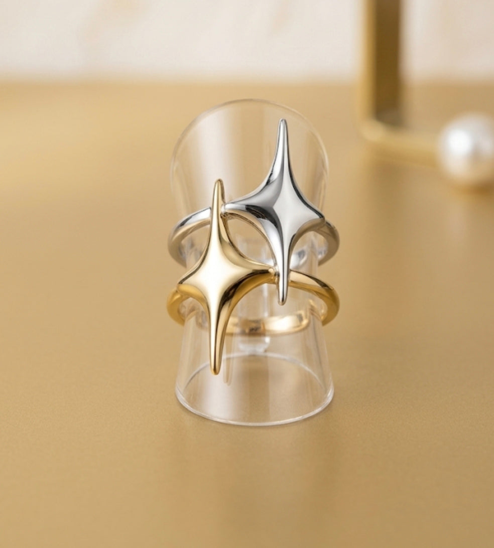 Bague "Étoile Polaire"