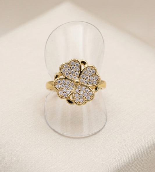 Bague "SpinLuck" – Acier Inoxydable doré