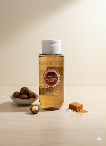 Gel de Douche Caramel Beurre Salé, Fève de Tonka, Noix de Macadamia - 400ml