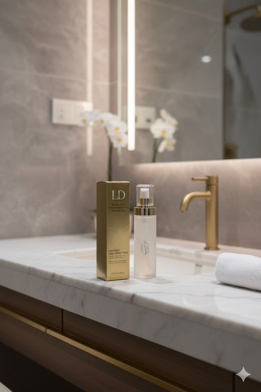 Tonique Hydratant et Apaisant à l’Eau de Rose de Damas – 120 ml