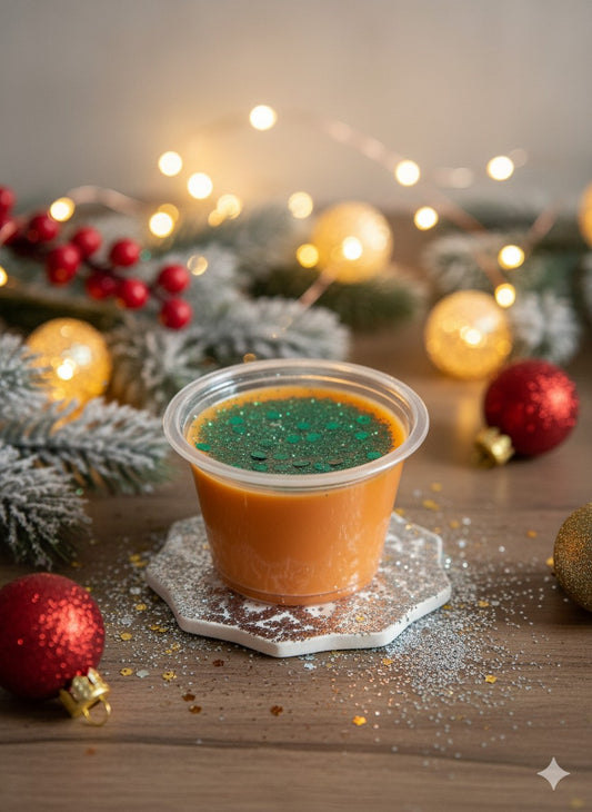 ✨ Fondant parfumé en cire de soja – Orange & Eucalyptus ✨