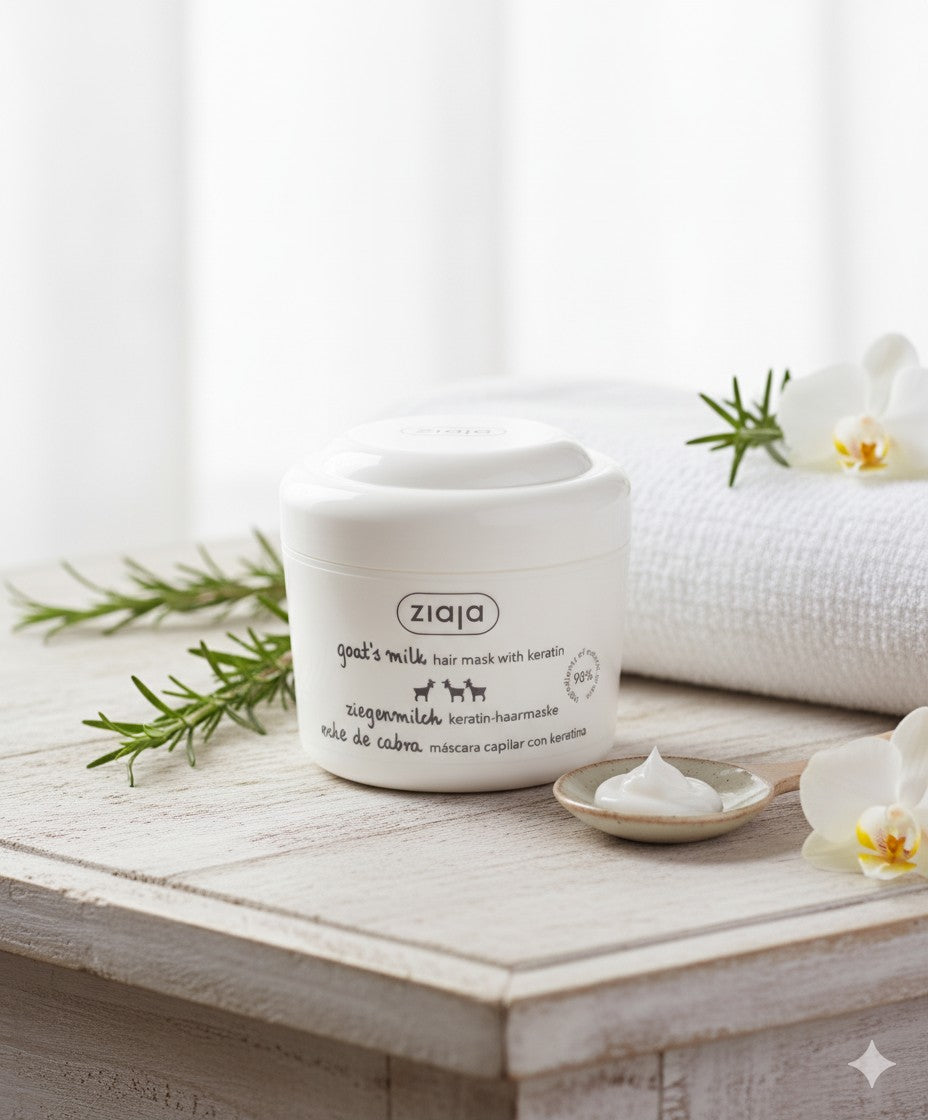 Masque Revitalisant Kératine & Lait de chèvre 200ml