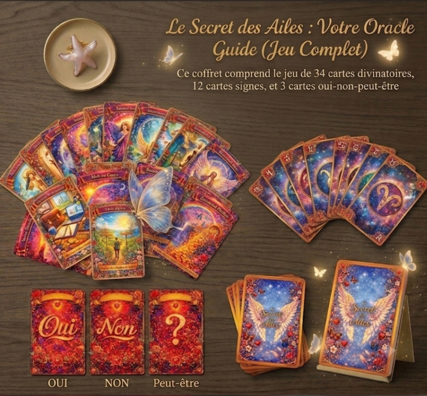 Le Secret des Ailes – Oracle de Guidance Intuitive