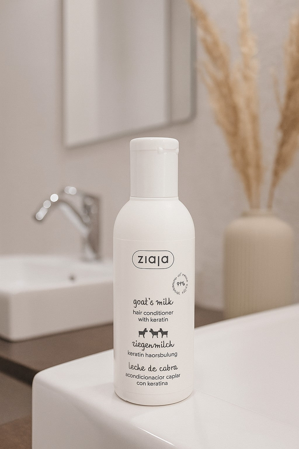 Après-Shampoing Kératine & Lait de chèvre 200ml