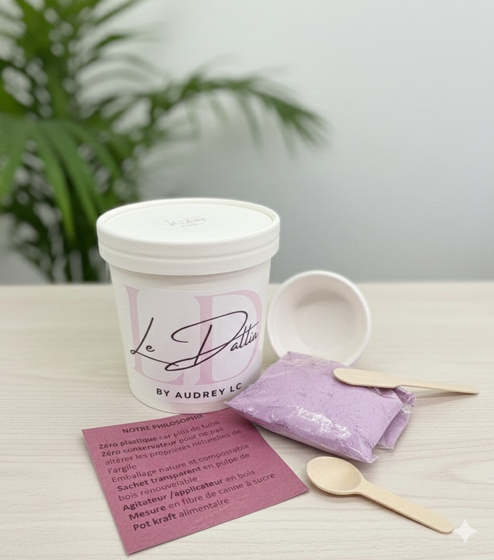 KIT PREPARATION ARGILE VIOLETTE GLAM BIO