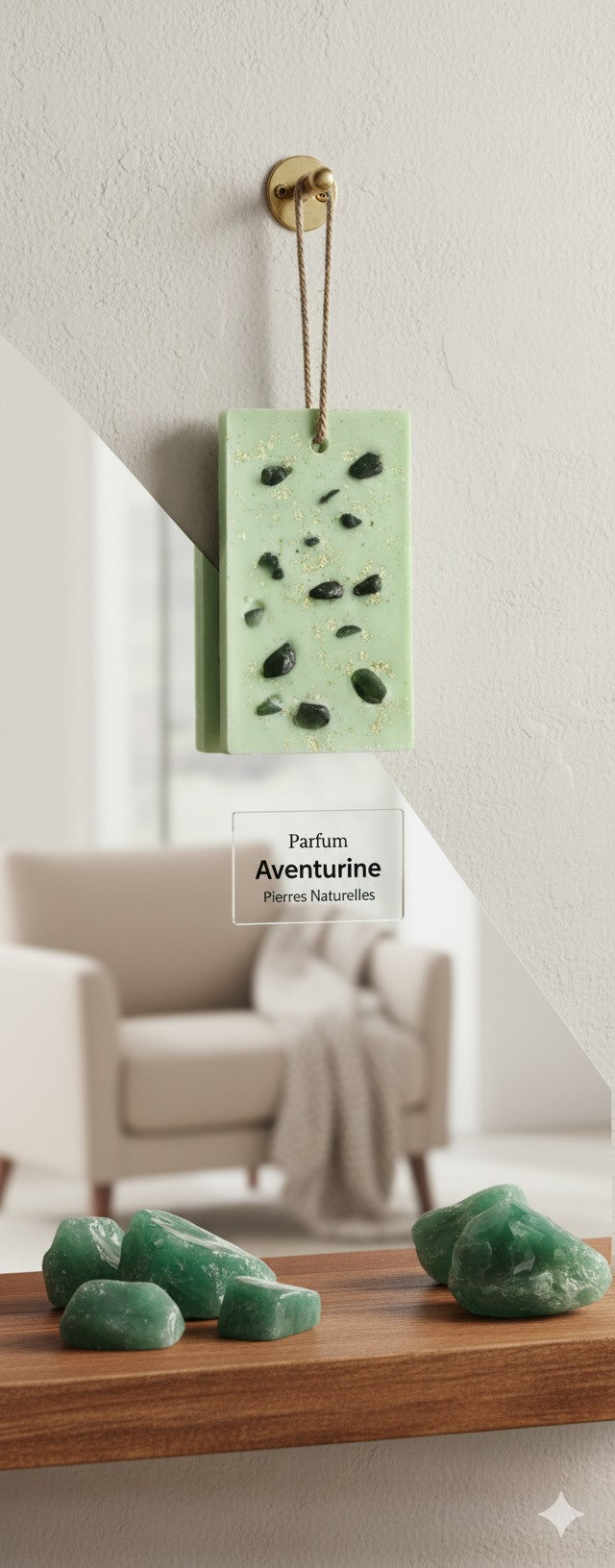 Suspension parfumée : AVENTURINE
