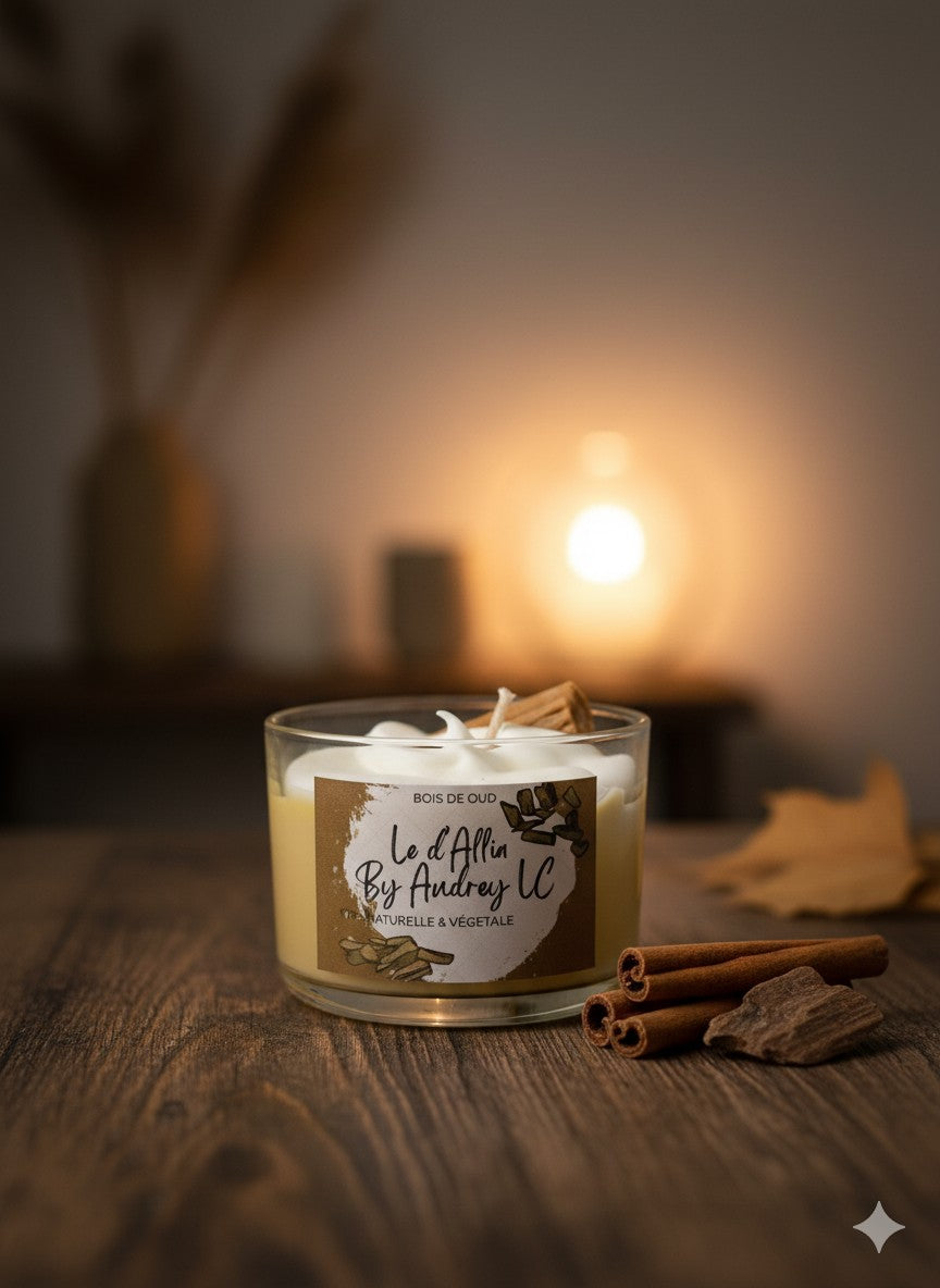 Bougie "Bois de Oud"