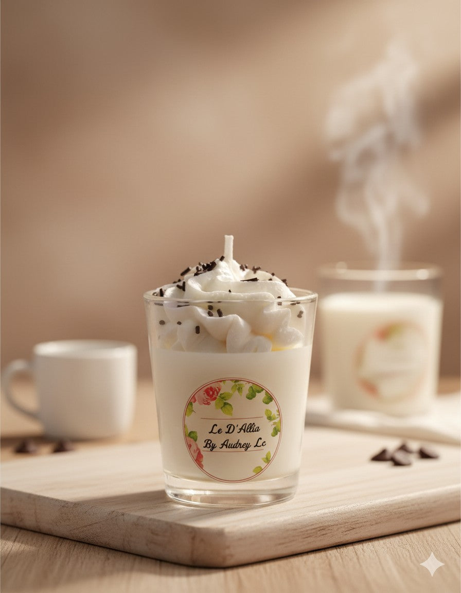 Bougie Verrine Lait Chaud