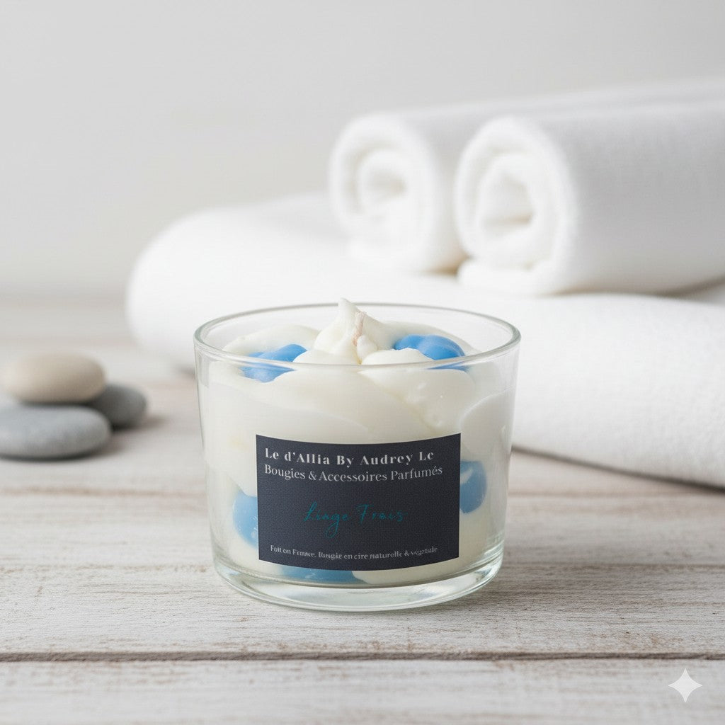 Bougie "Linge Frais"