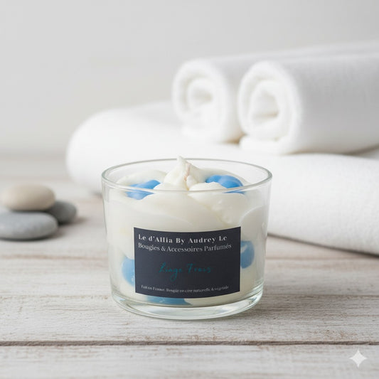 Bougie "Linge Frais"
