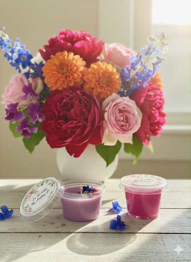 Fondant parfumé "Bouquet du soleil"