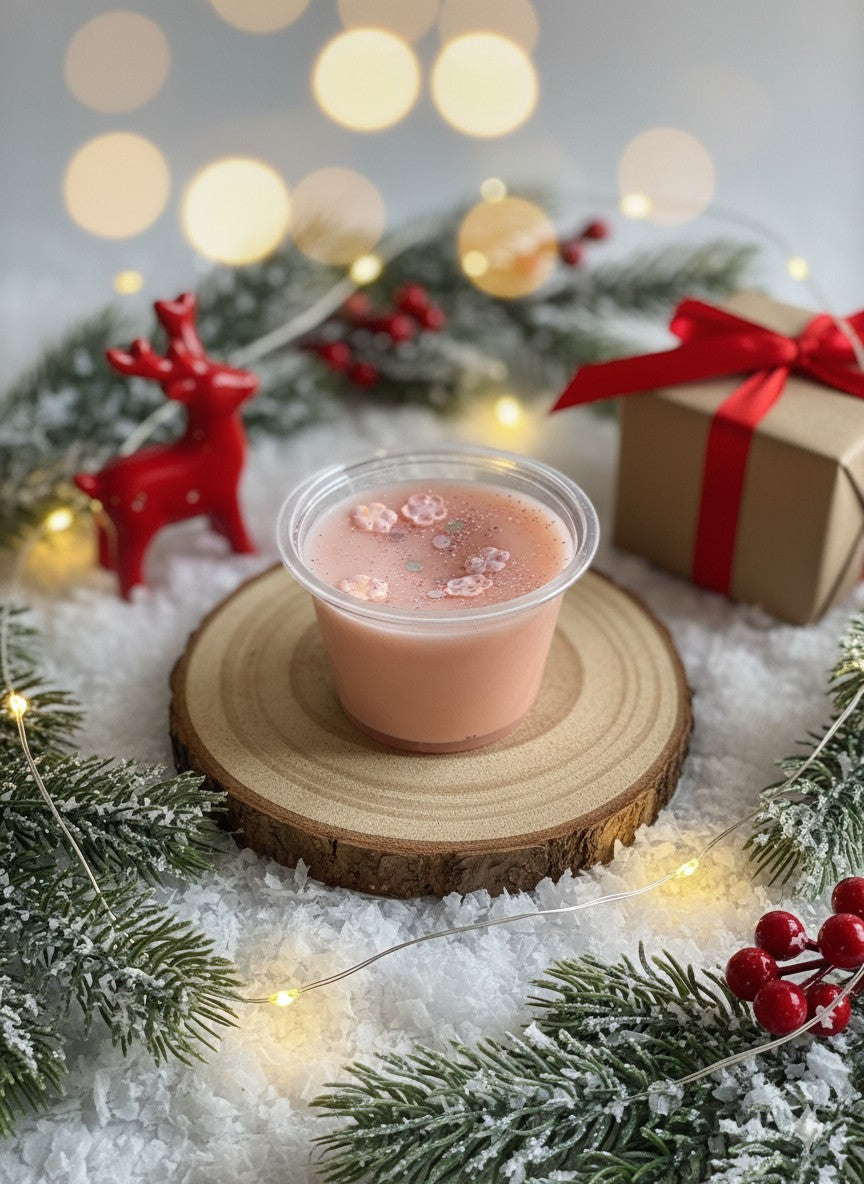 ✨ Fondant parfumé en cire de soja – Senteur Baies Givrées ✨