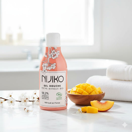 Gel douche BIO Pêche - Mangue