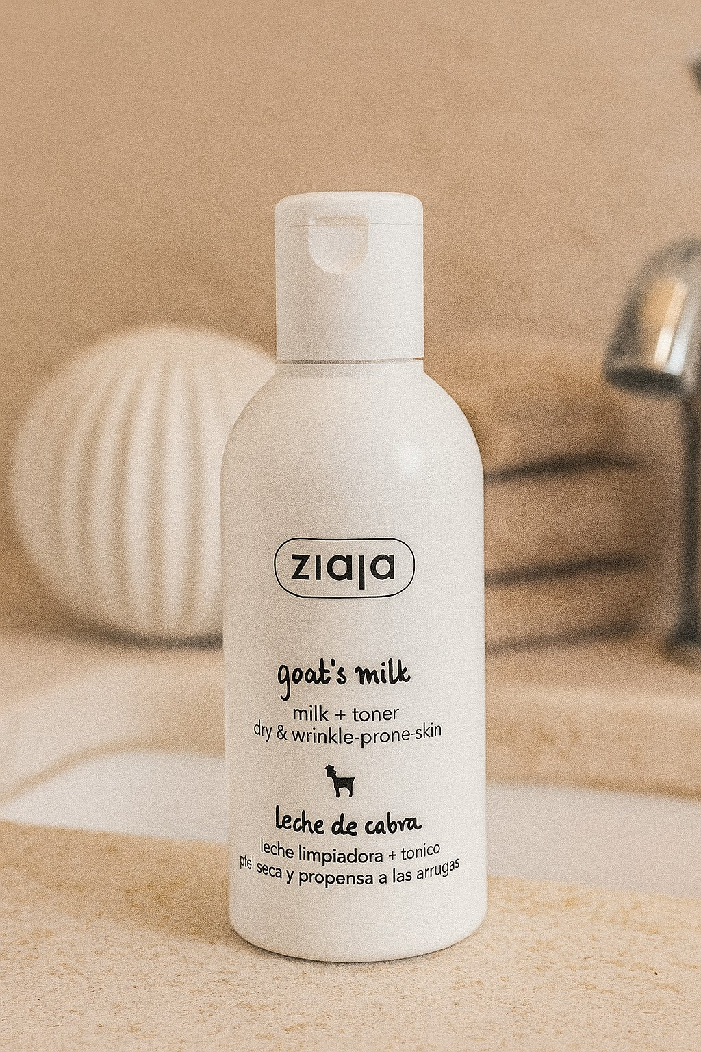 Lotion démaquillante visage Lait de chèvre