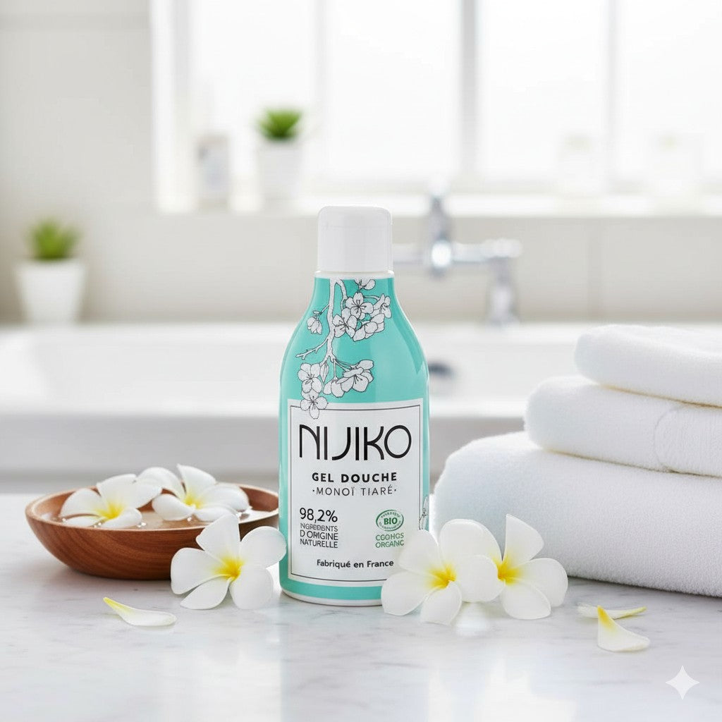 Gel douche BIO Monoï Tiaré