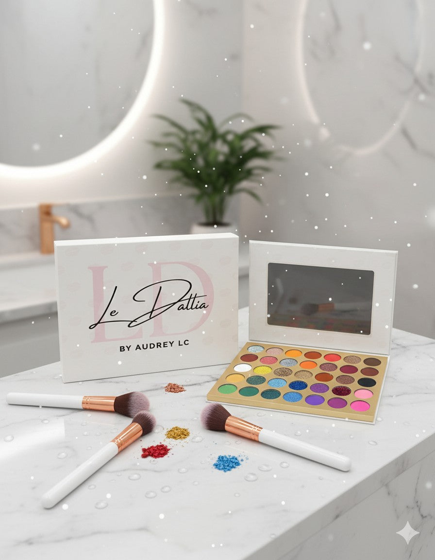Palette 35 Fards à Paupières – Couleurs Intenses & Créativité Illimitée